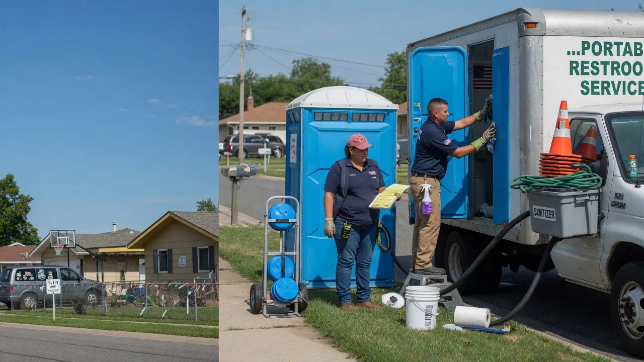 Portable Toilet Rental in Gilson, IL near me
